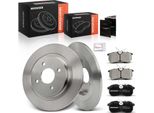 Frankberg 2X Dischi Freno 4X Pastiglie Freno Asse Posteriore Per Ford Focus Daw Dbw Focus Turnier Dnw 2.0L 2002-2004