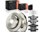 Frankberg 2X Dischi Freno 4X Pastiglie Freno Asse Posteriore Per Jeep Grand Cherokee Iv Wk WK2 3.0L 3.6L 5.6L Anno Dal 2010