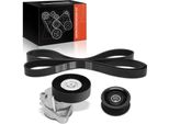 Frankberg 1X Set Di Cinghie Con Nervatura A V Per Mercedes-Benz W203 S203 C209 A209 W211 W220 R171