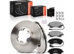 Frankberg 2X Dischi Freno 4X Pastiglie Freno Asse Anteriore Per Ford Transit Fb Fc Fd Fs Fz Fa Ff Fm Fn Transit Tourneo