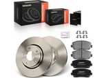 Frankberg 2X Dischi Freno 4X Pastiglie Freno Asse Anteriore Per Mazda CX-5 Gh Ke Kf 2.0L 2.2L 2.5L Anno Dal 2015