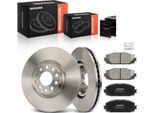 Frankberg 2X Dischi Freno 4X Pastiglie Freno Asse Anteriore Per Lexus Ct ZWA10 Toyota Prius W3 1.8L Anno Dal 2008
