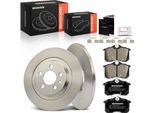 Frankberg 2X Dischi Freno 4X Pastiglie Freno Asse Posteriore Per CitroëN C8 Fiat Ulysse Lancia Phedra Peugeot 807