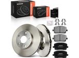 Frankberg 2X Dischi Freno 4X Pastiglie Freno Asse Anteriore Per Toyota Avensis Verso M2 2.0L 2001-2009