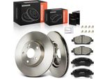 Frankberg 2X Dischi Freno 4X Pastiglie Freno Asse Anteriore Per Toyota Avensis Avensis Station Wagon Avensis Corolla Verso