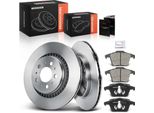 Frankberg 2X Dischi Freno 4X Pastiglie Freno Asse Posteriore Per Volvo XC90 I 275 2.4L 2.5L 2.9L 3.2L 4.4L 2002-2014