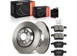 Frankberg 2X Dischi Freno 4X Pastiglie Freno Asse Posteriore Per Vw Golf Vii Variant Passat Alltrack Tiguan Audi A3 Tt