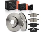 Frankberg 2X Dischi Freno 4X Pastiglie Freno Asse Anteriore Per Volvo S60 I 384 S80 I 184 V70 Ii 285 XC70 Cross Country 295