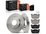 Frankberg 2X Dischi Freno 4X Pastiglie Freno Asse Posteriore Per CitroëN Saxo Xsara Break Zx Peugeot 106 Ii 206 Cc Sw 306