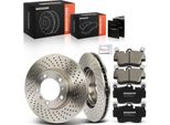 Frankberg 2X Dischi Freno 4X Pastiglie Freno Asse Anteriore Per Porsche 911 997 Boxster 987 Boxster Spyder Cayman