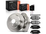 Frankberg 2X Dischi Freno 4X Pastiglie Freno Asse Posteriore Per Dodge Nitro Nitro Van Ka Jeep Cherokee Kk 2.8L 3.7L 4.0L