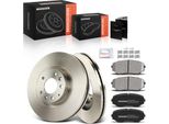 Frankberg 2X Dischi Freno 4X Pastiglie Freno Asse Anteriore Per Mazda CX-7 Er CX-9 Tb 2.2L 2.3L 3.5L 3.7L 2006-2016