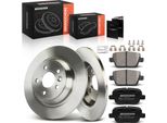 Frankberg 2X Dischi Freno 4X Pastiglie Freno Asse Posteriore Per Ford Focus Ii Galaxy Kuga I Mondeo Iv Turnier S-Max