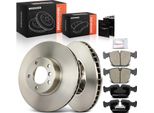 Frankberg 2X Dischi Freno 4X Pastiglie Freno Asse Anteriore Per Bmw Serie 5 E39 Serie 5 Touring 2.0L 2.2L 2.5L 2.9L 3.0L 3.5L 4.4L