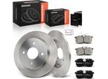 Frankberg 2X Dischi Freno 4X Pastiglie Freno Asse Posteriore Per Ford Fiesta V Fiesta Vi Fiesta Vi Van Focus Focus Turnier