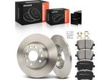 Frankberg 2X Dischi Freno 4X Pastiglie Freno Asse Posteriore Per Audi A3 Q3 Seat Alhambra Altea Xl Leon Toledo Iii Skoda