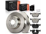 Frankberg 2X Dischi Freno 4X Pastiglie Freno Asse Posteriore Per Bmw Serie 7 E38 2.5L 2.8L 2.9L 3.0L 3.5L 4.0L 4.4L 1994-2001