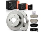 Frankberg 2X Dischi Freno 4X Pastiglie Freno Asse Posteriore Per Hyundai I10 Pa Kia Picanto Ba Sa Ta 1.0L 1.1L 1.2L 2004-2017
