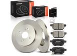 Frankberg 2X Dischi Freno 4X Pastiglie Freno Asse Posteriore Per Toyota Iq J1 Yaris KSP9 NCP9 NSP9 SCP9 ZSP9 P9