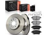 Frankberg 2X Dischi Freno 4X Pastiglie Freno Asse Anteriore Per Fiat Sedici Fy 1.6L 1.9L 2.0L 2006-2014