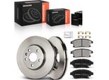 Frankberg 2X Dischi Freno 4X Pastiglie Freno Asse Anteriore Per Chevrolet Aveo Cruze Station Wagon Opel Astra J Caravan Gtc