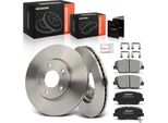 Frankberg 2X Dischi Freno 4X Pastiglie Freno Asse Anteriore Per Hyundai I30 Pd Pde Pden I30 Estate Pde 1.4L Anno Dal 2016
