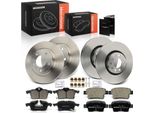 Frankberg 4X Dischi Freno 8X Pastiglie Freno Asse Anteriore Asse Posteriore Per Opel Corsa D S07 Vauxhall Corsa Mk Iii (D) L 8 1.6L