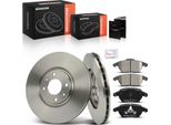 Frankberg 2X Dischi Freno 4X Pastiglie Freno Asse Anteriore Per Peugeot 208 I 3008 Mpv 308 Cc 308 I 308 Sw I