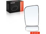 Frankberg 2X Vetro Specchio Esterno Anteriore Sinistro Per Vw Crafter 30-35 Mercedes-Benz B906