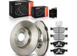 Frankberg 2X Dischi Freno 4X Pastiglie Freno Asse Anteriore Per Honda Civic X Hatchback Fc Fk Fc