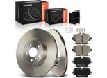 Frankberg 2X Dischi Freno 4X Pastiglie Freno Asse Anteriore Per Bmw Serie 1 2 Active Tourer Gran X1 X2 Mini Mini Countryman