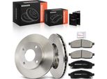 Frankberg 2X Dischi Freno 4X Pastiglie Freno Asse Anteriore Per Nissan NV200 Van Nv200/Evalia Bus 1.5L 1.6L Anno Dal 2010