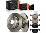 Frankberg 2X Dischi Freno 4X Pastiglie Freno Asse Posteriore Per Bmw X3 E83 2.0L 2.5L 3.0L 2003-2010