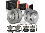 Frankberg 4X Dischi Freno 8X Pastiglie Freno Asse Anteriore Asse Posteriore Per Vw Transporter Iv 70B 70C 70J 70K 7DB 7DC 7DJ 7DK
