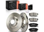 Frankberg 2X Dischi Freno 4X Pastiglie Freno Asse Posteriore Per Mazda RX-8 Fe Se 1.3L 2003-2012