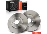 Frankberg 2X Dischi Freno Asse Anteriore Per Mini Mini Cabriolet R56 R57 R55 R58 R59 2006-2015