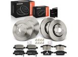 Frankberg 4X Dischi Freno 8X Pastiglie Freno Asse Anteriore Asse Posteriore Per Toyota Avensis Estate T27 Avensis