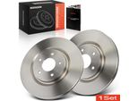 Frankberg 2X Dischi Freno Asse Anteriore Per Nissan X-Trail T32 T32R T32RR Renault Koleos Ii Anno Dal 2014
