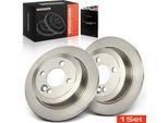 Frankberg 2X Dischi Freno Asse Posteriore Per Mini Mini Cabriolet R50 R53 R56 R52 R57 R55 R58 R59 2001-2015