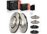 Frankberg 2X Dischi Freno 4X Pastiglie Freno Asse Anteriore Per Peugeot 406 8B 406 Break 8E/F 406 8C