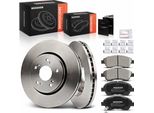 Frankberg 2X Dischi Freno 4X Pastiglie Freno Asse Anteriore Per Honda CR-V Iii Re CR-V Iv Rm 2.0L 2.2L 2.4L 1.6L Anno 2006 In Poi