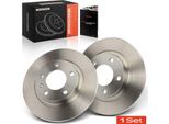 Frankberg 2X Dischi Freno Asse Posteriore Per Opel Adam Corsa D E Furgone/Hatchback M13 A Partire Dall'anno 2006
