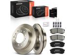Frankberg 2X Dischi Freno 4X Pastiglie Freno Asse Posteriore Per Toyota Fj Cruiser Land 80 90 Prado