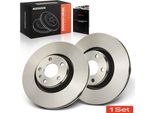 Frankberg 2X Dischi Freno Asse Anteriore Per Audi A6 Allroad Avant A8 2.0L 2.4L 2.7L 2002-2011
