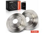 Frankberg 2X Dischi Freno Asse Posteriore Per Ford Fiesta Vii Van 1.0L 1.1L 1.5L Anno Dal 2017