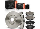 Frankberg 2X Dischi Freno 4X Pastiglie Freno Asse Anteriore Per Vw Caddy Ii Mpv Seat Vario Bmw