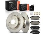 Frankberg 2X Dischi Freno 4X Pastiglie Freno Asse Posteriore Per Chevrolet Cruze Station Wagon Orlando Volt Opel Ampera Astra