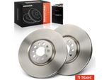 Frankberg 2X Dischi Freno Asse Anteriore Per CitroëN C8 Fiat Ulysse Lancia Phedra Peugeot 807 2002-2014