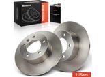Frankberg 2X Dischi Freno Asse Posteriore Per Opel Movano B Ribaltabile Renault Master Iii Nissan NV400 Bus Anno Dal 2010