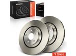 Frankberg 2X Dischi Freno Asse Anteriore Per Toyota Alphard/Vellfire Highlander/Kluger Previa Iii Rav 4 Iv Van Sienna
